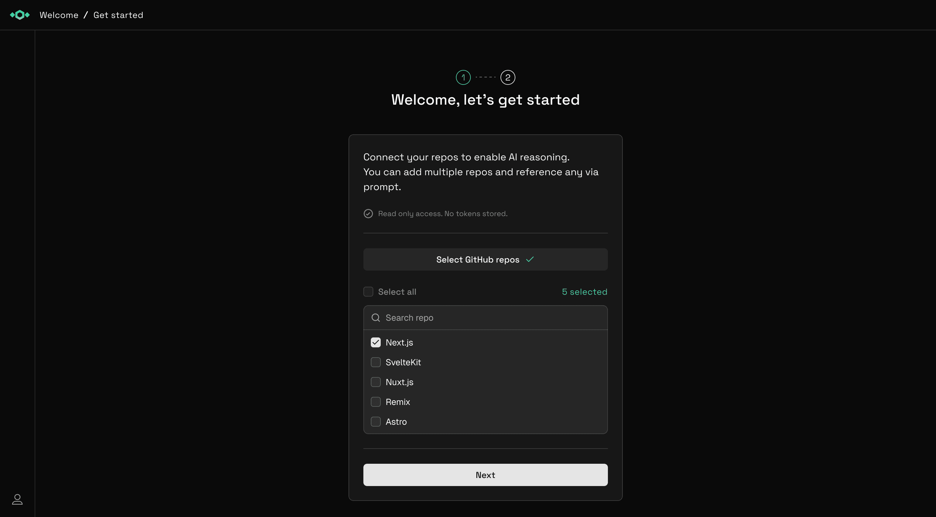 Repository Selection